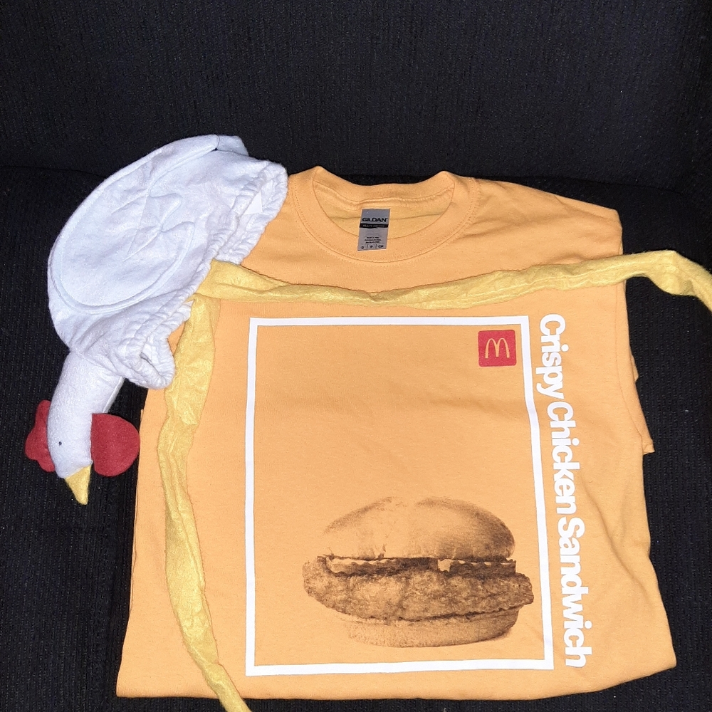 Mcdonalds crispy chicken shirts